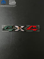 RAM 4x4 Emblem Overlay Decals MEXICAN FLAG Fits 2009-2026 1500-5500 - Tiny Wrapz