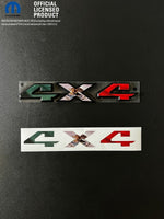 RAM 4x4 Emblem Overlay Decals MEXICAN FLAG Fits 2009-2026 1500-5500 - Tiny Wrapz
