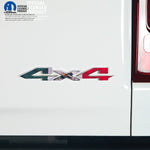 RAM 4x4 Emblem Overlay Decals MEXICAN FLAG Fits 2009-2026 1500-5500 - Tiny Wrapz