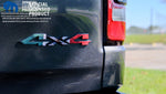 RAM 4x4 Emblem Overlay Decals MEXICAN FLAG Fits 2009-2026 1500-5500 - Tiny Wrapz