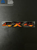 RAM 4x4 Emblem Overlay Decals REAL FIRE FLAMES Fits 2009-2026 1500-5500 - Tiny Wrapz