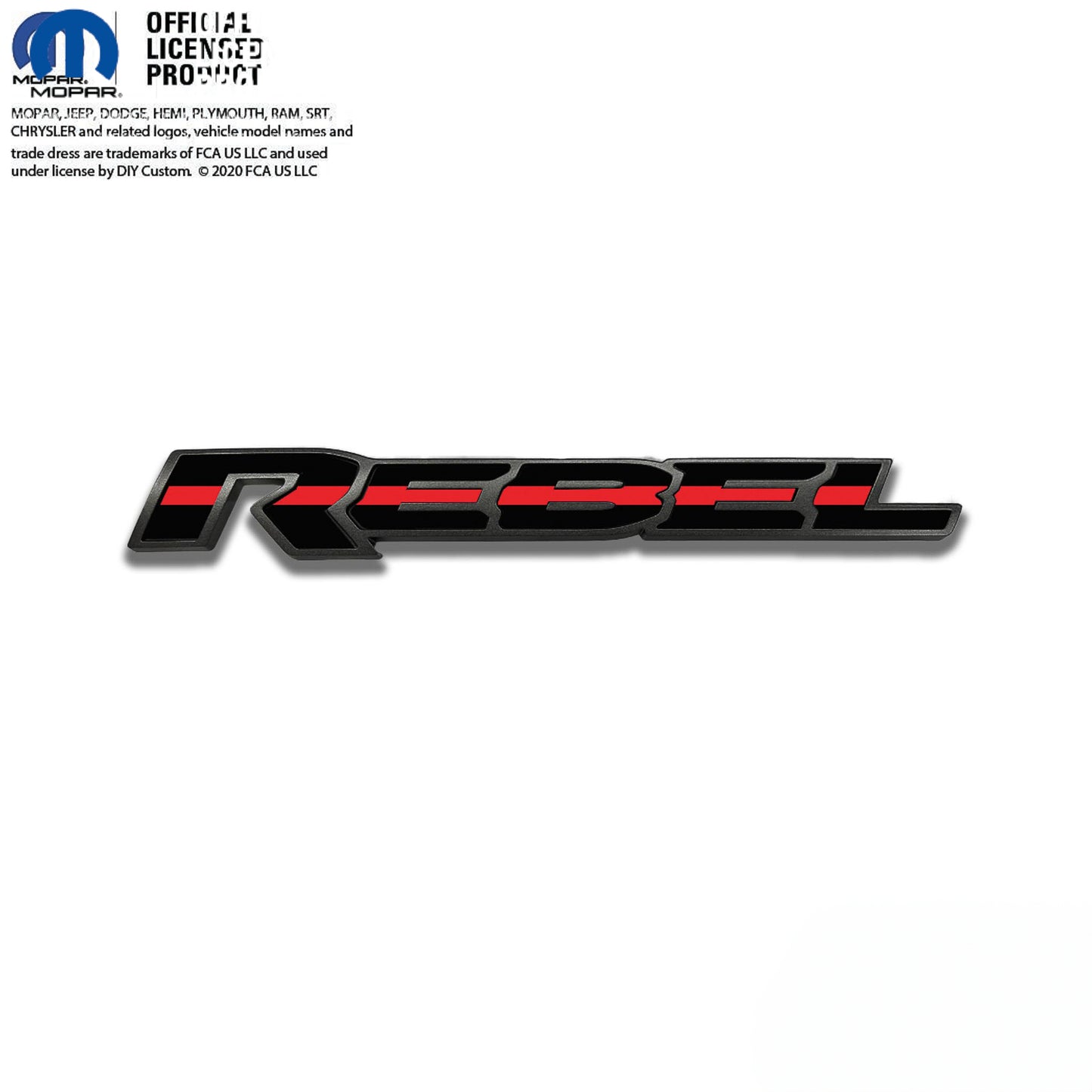 RAM Rebel Tailgate THINREDLINE