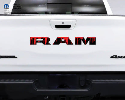 RAM Tailgate Letters DRIPPINGRED