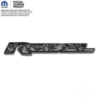 RAM Rebel Emblem Overlay Decals Grayscale Flames Fits 2015-2026 - Tiny Wrapz