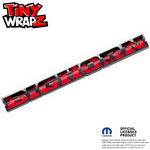 RAM Bighorn Emblem Overlay Decals Red Flames Fits 2019-2026