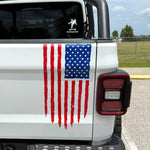 American Flag Tailgate Premium Vinyl Decal Fits RAM JEEP Chevy Ford Toyota