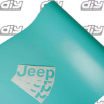Jeep Emblem Overlay Decals SOLID Colors