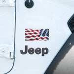 American Flag Decals (Pair) - Tiny Wrapz