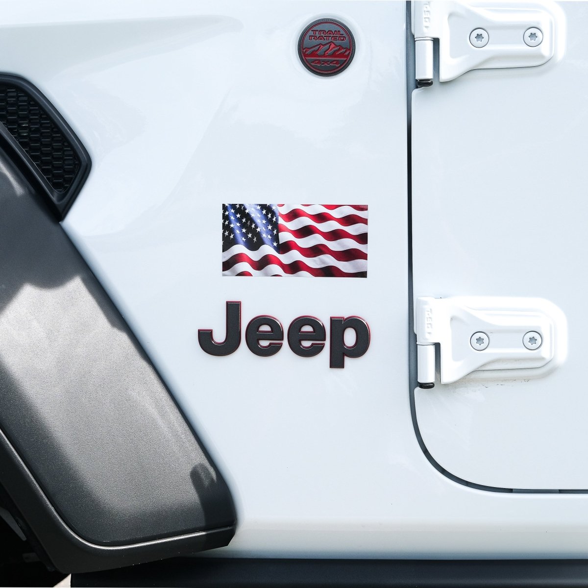 American Flag Decals (Pair) - Tiny Wrapz