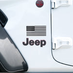 Black & White American Flag Decals (Pair) - Tiny Wrapz
