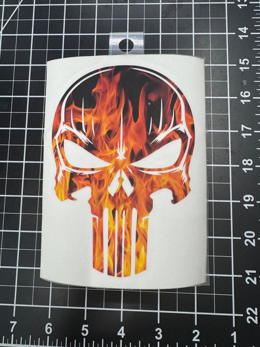 Flaming Punisher - Tiny Wrapz