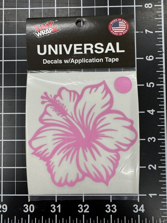 Hibiscus Sticker Decal - Tiny Wrapz