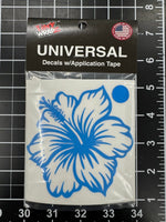 Hibiscus Sticker Decal - Tiny Wrapz