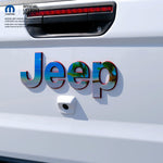 Holographic Jeep Emblem Overlay Decals - The Beach - Tiny Wrapz