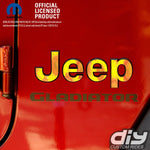 Jeep Emblem Overlay Decals - Big Sunflowers - Tiny Wrapz