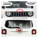 Jeep Emblem Overlay Decals - Christmas Wrapping - Tiny Wrapz