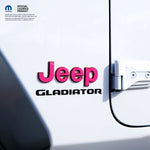 Jeep Emblem Overlay Decals Fluorescent Colors - Tiny Wrapz