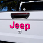 Jeep Emblem Overlay Decals Fluorescent Colors - Tiny Wrapz