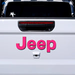 Jeep Emblem Overlay Decals Fluorescent Colors - Tiny Wrapz