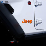 Jeep Emblem Overlay Decals Fluorescent Colors - Tiny Wrapz