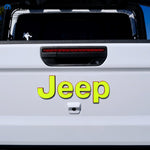 Jeep Emblem Overlay Decals Fluorescent Colors - Tiny Wrapz