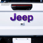 Jeep Emblem Overlay Decals Glitter - Tiny Wrapz