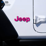 Jeep Emblem Overlay Decals Glitter - Tiny Wrapz