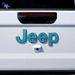 Jeep Emblem Overlay Decals Glitter - Tiny Wrapz