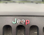 Jeep Emblem Overlay Decals - Mexican Flag - Tiny Wrapz