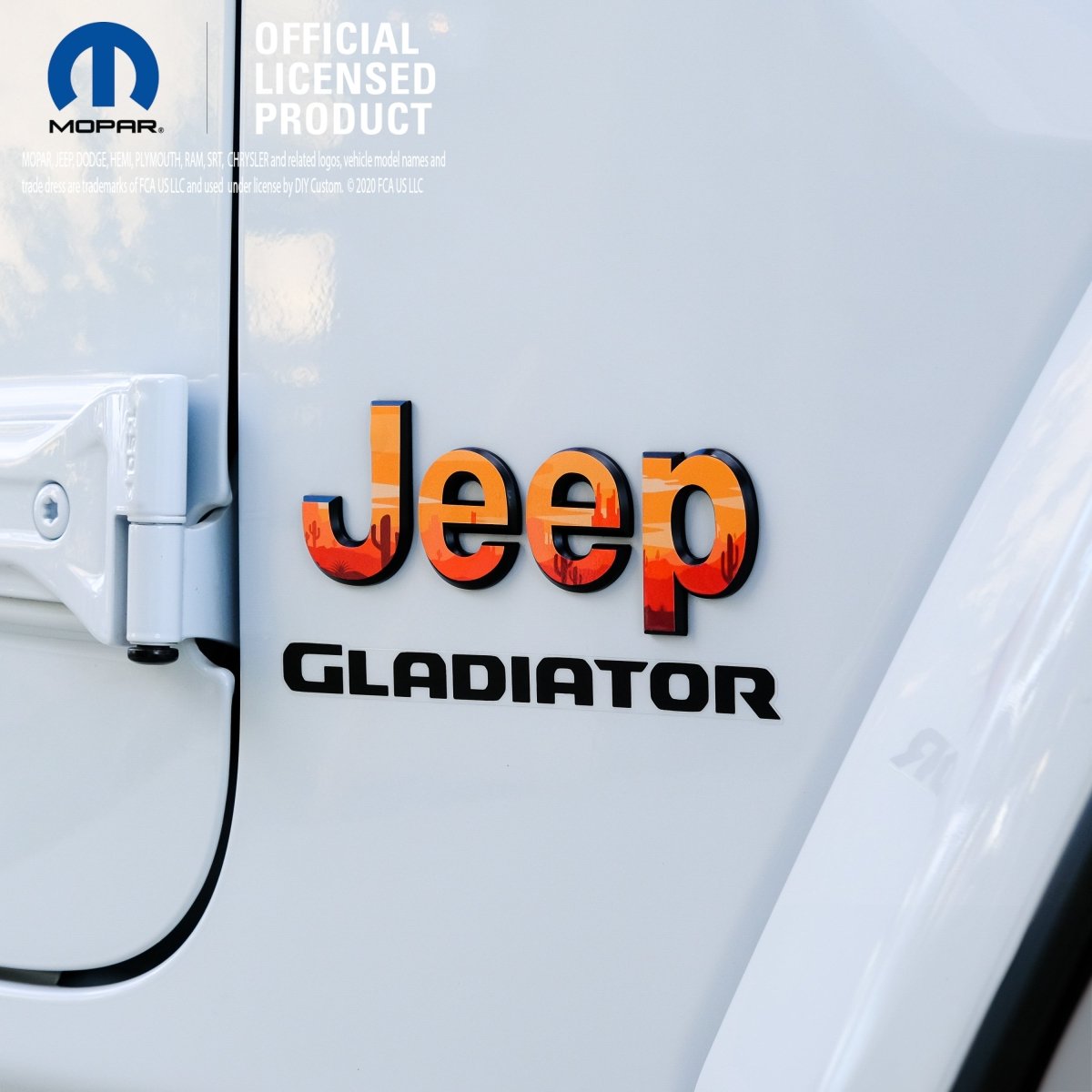 Jeep Emblem Overlay Decals - Old West - Tiny Wrapz