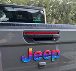 Jeep Emblem Overlay Decals - Rainbow - Tiny Wrapz
