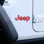 Jeep Emblem Overlay Decals -Spider Web - Tiny Wrapz