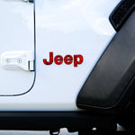 Jeep Emblem Overlay Decals - Spider Web - Tiny Wrapz