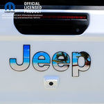 Jeep Emblem Overlay Decals - The Beach - Tiny Wrapz