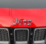 Jeep Emblem Overlay Decals - Thin Red Line American Flag - Tiny Wrapz