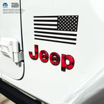 Jeep Emblem Overlay Decals - Various Sunset Colors - Tiny Wrapz