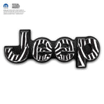 Jeep Emblem Overlay Decals - Zebra - Tiny Wrapz