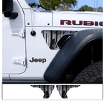 Jeep Fender Vent Decals Pair "Big Foot" Fits 2018 - 2026 Wrangler JL & Gladiator - Tiny Wrapz