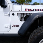 Jeep Fender Vent Decals Pair "Big Foot" Fits 2018 - 2026 Wrangler JL & Gladiator - Tiny Wrapz