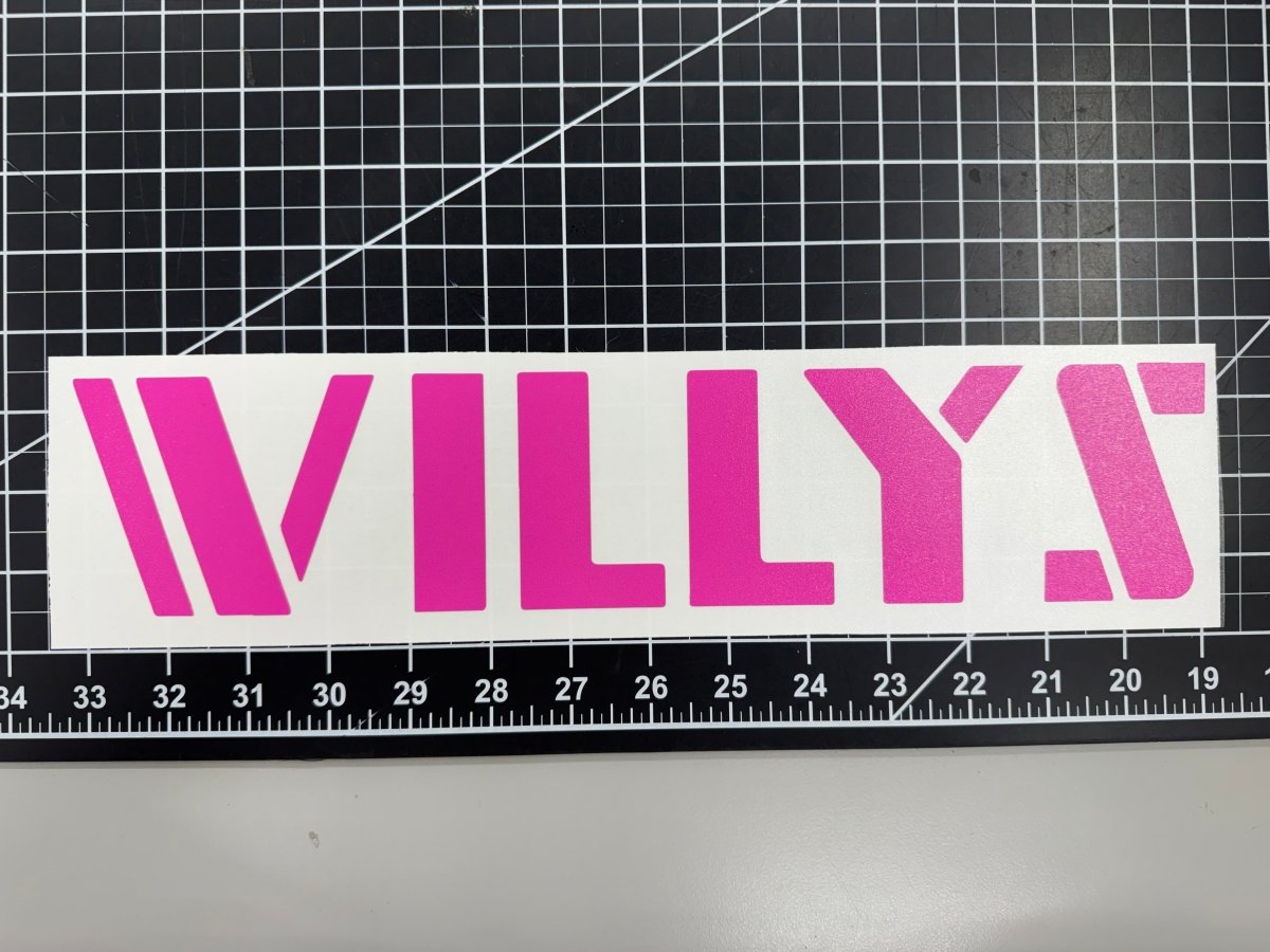 Jeep Hood Decals - Tiny Wrapz