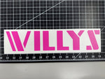 Jeep Hood Decals - Tiny Wrapz