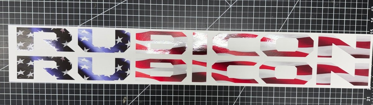 Jeep Hood Decals - Tiny Wrapz