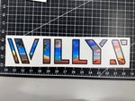 Jeep Hood Decals - Tiny Wrapz
