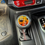 Jeep Shift Knob Premium Vinyl "Bear Paw" Sticker Fits 2018-2026 Wrangler JL & Gladiator - Tiny Wrapz