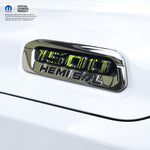 RAM 1500 Hood Emblem Overlay Decals L&R DRIPPING GREEN Fits 2019 - 2026 RAM Trucks - Tiny Wrapz