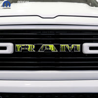 RAM Grill Emblem Overlay Decals DRIPPING GREEN Fits 2009 - 2026 1500 - 5500 - Tiny Wrapz