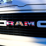RAM Grill Emblem Overlay Decals FLORIDA STATE FLAG Fits 2009 - 2026 1500 - 5500 - Tiny Wrapz