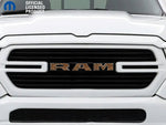 RAM Grill Emblem Overlay Decals LEOPARD PRINT Fits 2009 - 2026 1500 - 5500 - Tiny Wrapz