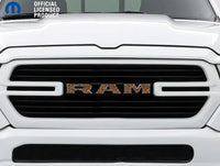 RAM Grill Emblem Overlay Decals LEOPARD PRINT Fits 2009 - 2026 1500 - 5500 - Tiny Wrapz