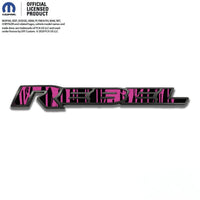 RAM Rebel Emblem Overlay Decals Dripping Pink Fits 2019 - 2026 - Tiny Wrapz